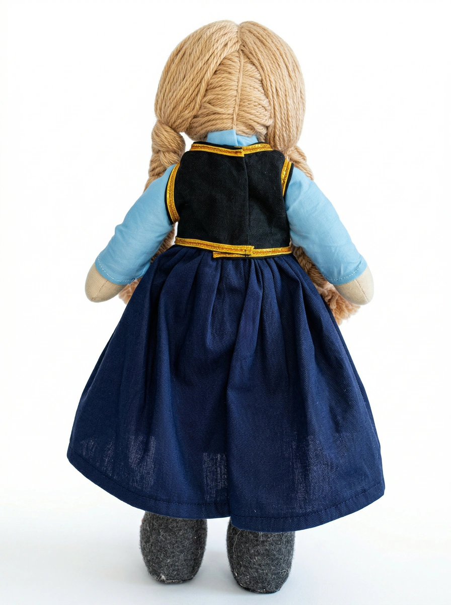 Boneca Aventureira da Capa Roxa Articulada - Rosa Íris thumbnail 4