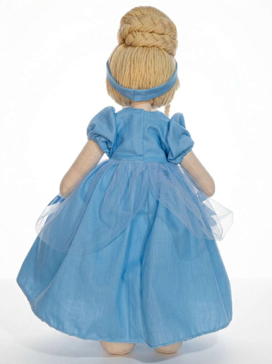 Boneca Princesa do Vestido Azul Articulada - Rosa Íris thumbnail 3