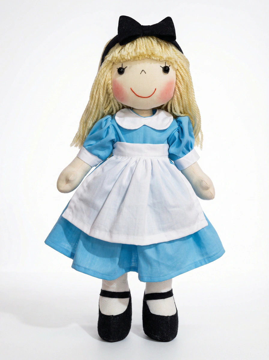 Boneca Menina Curiosa Articulada - Rosa Íris