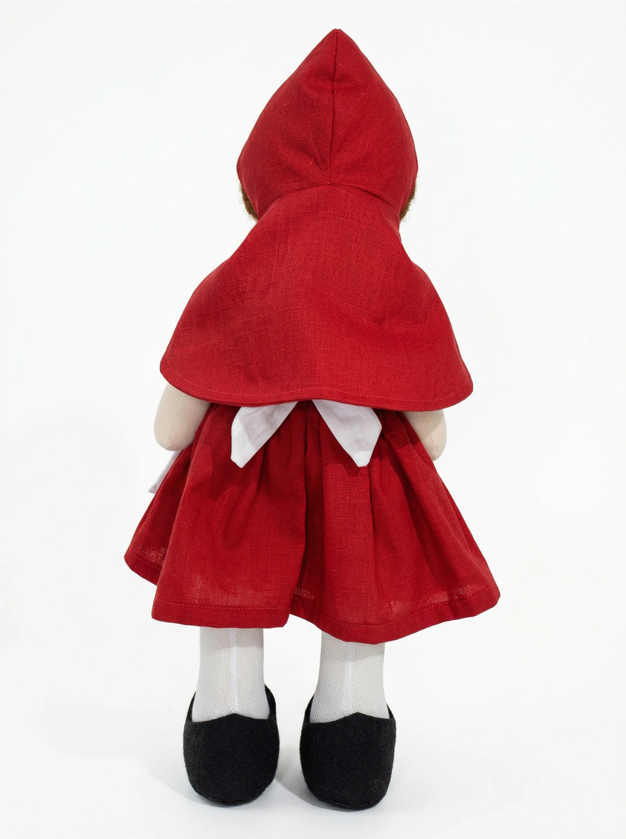 Boneca Menina da Capa Vermelha Articulada - Rosa Íris thumbnail 3