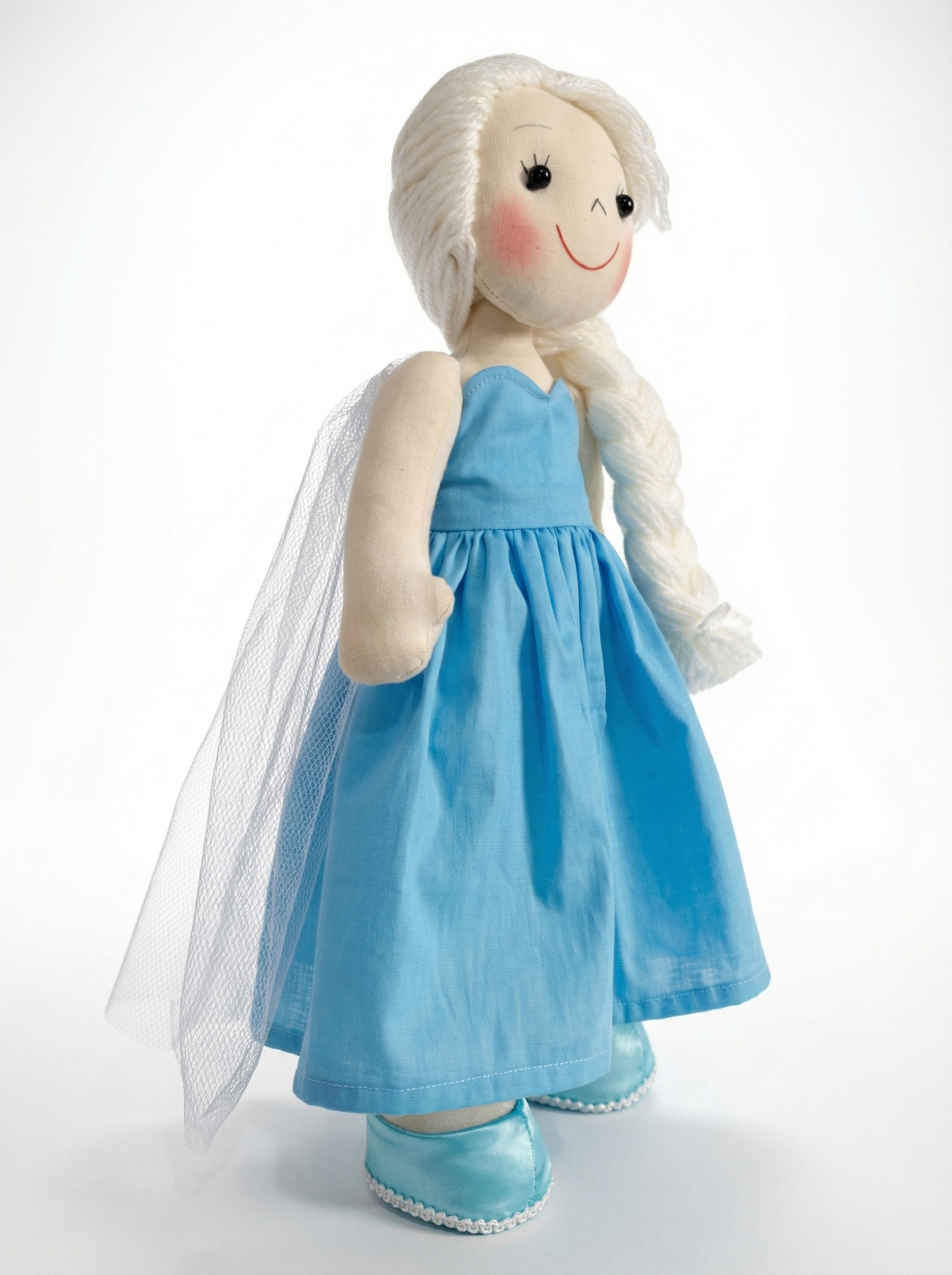 Boneca Rainha da Neve Articulada - Rosa Íris thumbnail 2